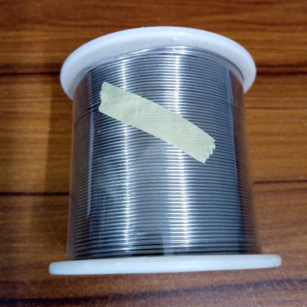 Picture of 3 Feet 1.2mm Soldering Lead High quality Silver