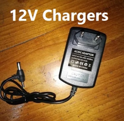 Picture of AC 220V To DC 12V 2A US Plug Power Supply Adapter Charger  NORMAL Quality Black