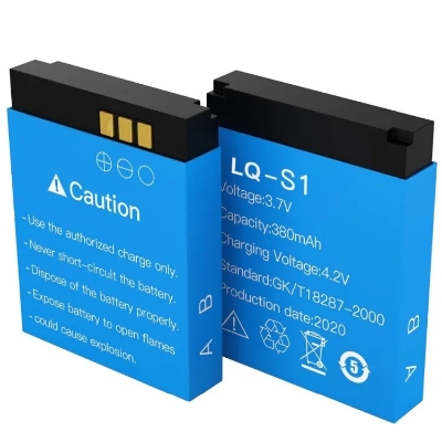 Picture of Smart Watch Battery For DZ09 , A1 , V8 , X6 , T8 , - 380 mAh 