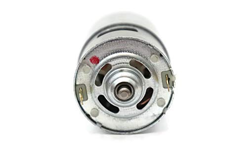 Picture of 775 Single Ball  Bearing DC Motor 5mm Knurling Shaft with Cooling Fan Low Noise RS 775 DC Motor Multicolor