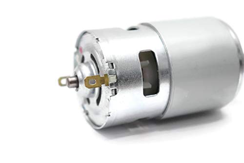 Picture of 775 Single Ball  Bearing DC Motor 5mm Knurling Shaft with Cooling Fan Low Noise RS 775 DC Motor Multicolor
