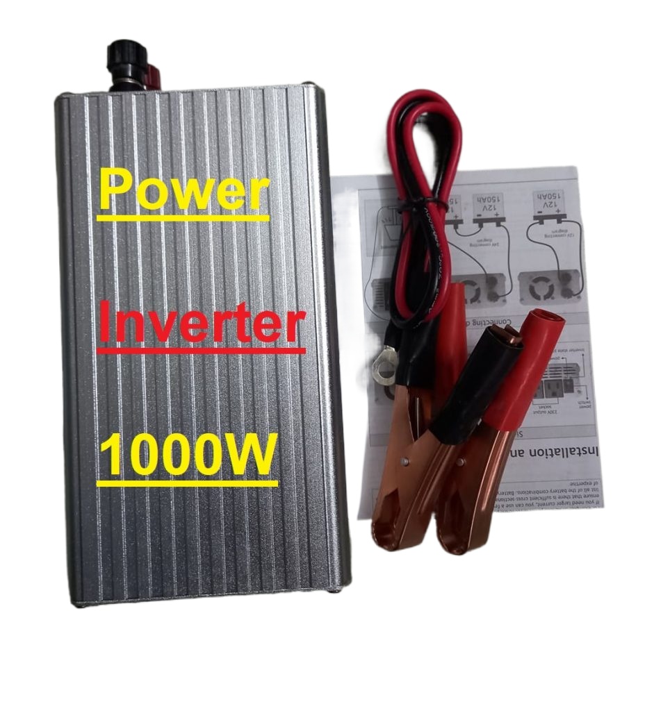 Picture of 1000w Inverter Convert Solar Power DC 12V to AC 220V Multicolor