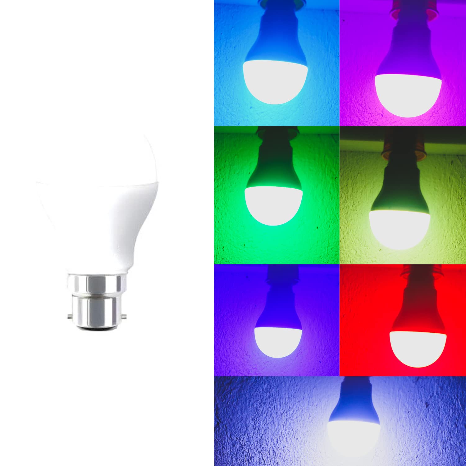 Picture of Colourfull Led Light High Quality Multicolor Led Bulb RGB 7 colour Multicolor