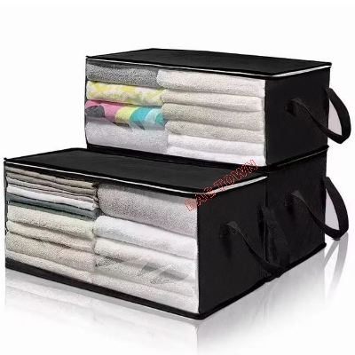 Picture of Extra Capacity Cloth Storage Bag, Transparent Underbred Large Cloth Storage Bag