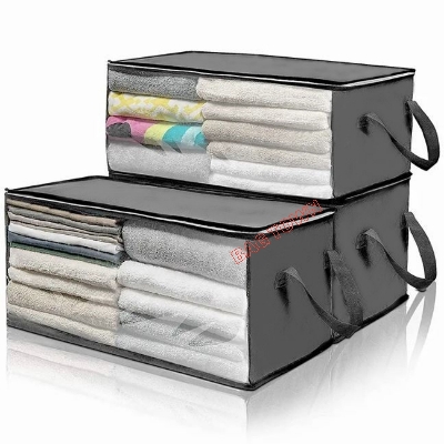 Picture of Extra Capacity Cloth Storage Bag, Transparent Underbred Large Cloth Storage Bag