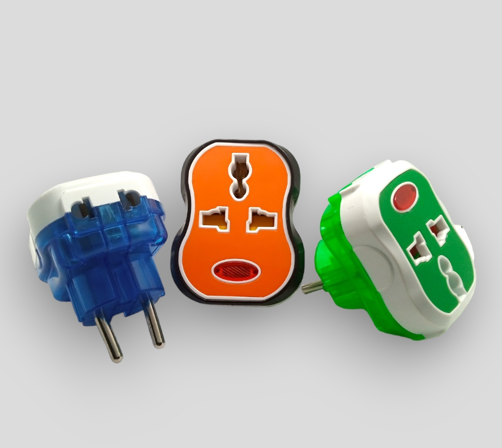 Picture of Reconnecting…  Mobile Recharge 100% G6   Multi Socket Plug Adapter AC Power Socket AC 250V 10A 2 Pin Power Plug To 3 Way 3 Point Socket Converter With LED Indicator Electrical Travel Adapter Converter      	  Multi Socket Plug Adapter AC Power Socket AC Multicolor