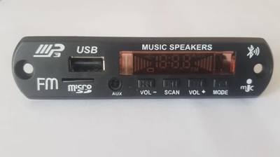 Picture of MP3 Player Bluetooth MP3 FM  Board Audio Player Module USB TF Radio For Car Remote Music Speaker Black