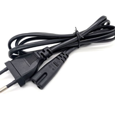 Picture of Universal AC 220v 2 Pin 1.8 Meter Length AC Power Cable Cord For Camera Printer Power Adapter Charger 
