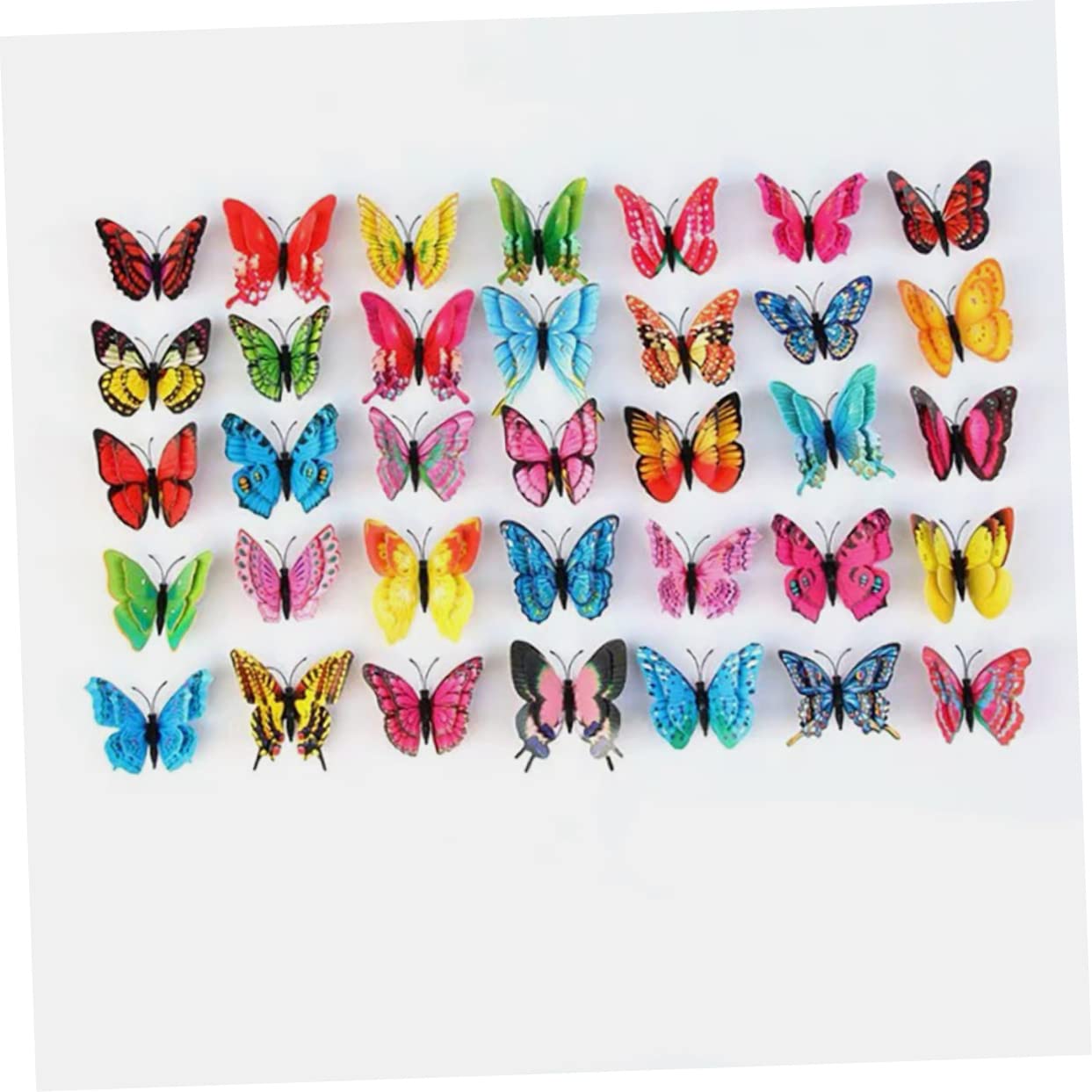 Picture of 12 Ps Butter fly Sticker for Your Bedroom Wall Decoration Multicolor