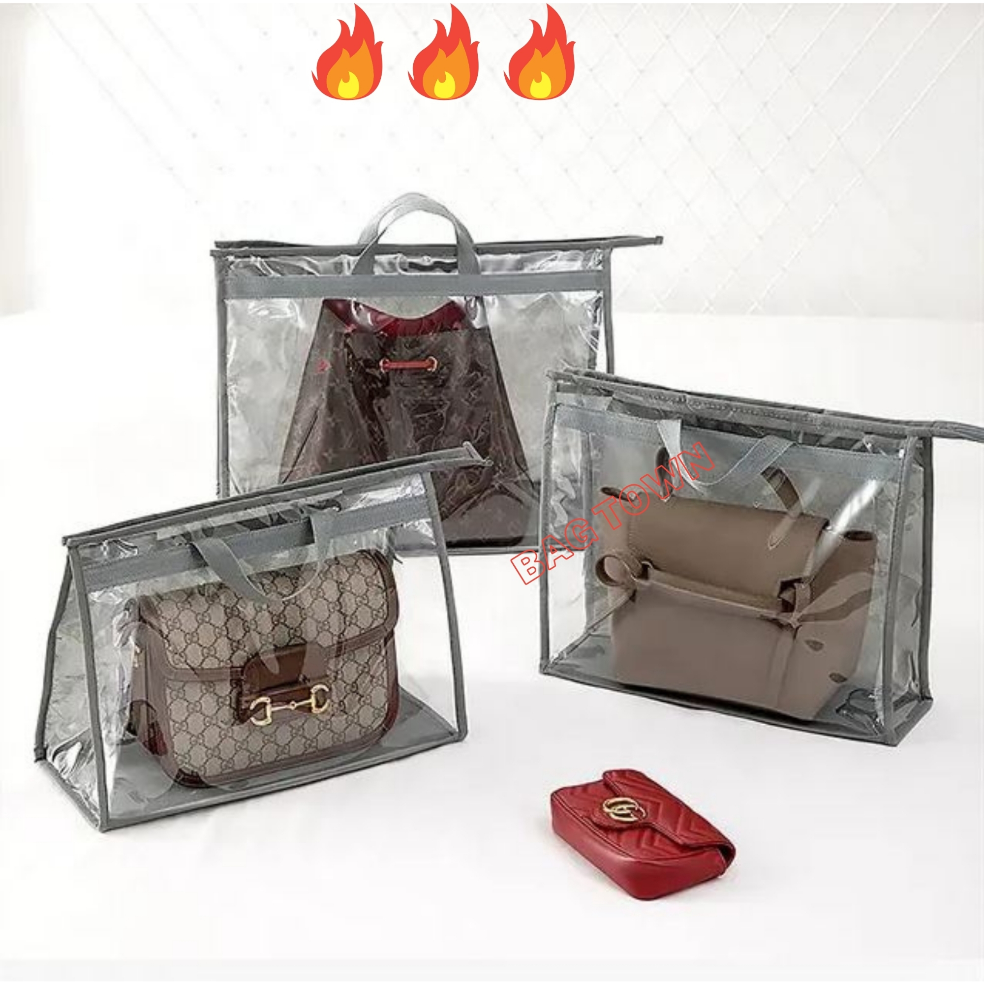 Picture of XL Size Handbag Storage Bag, Handbag Organizer Dustproof Premium Quality Handbag Storage Organizer.