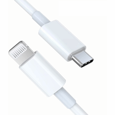 Picture of 20W PD USB C Cable to Lightning Cable White