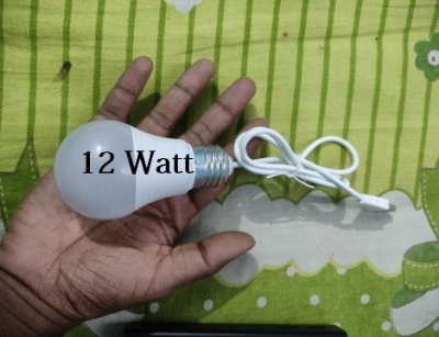 Picture of 12 Watt Mini USB Bulb and Led Light- White Color White