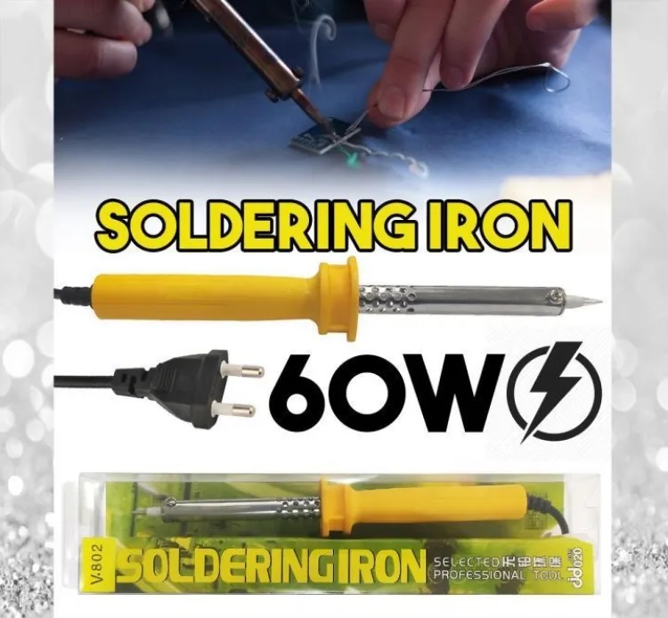 Picture of V802 Soldering Iron 60W Soldering Iron V802 AC 220V 60W Tatal Iron 60W Constant Temperature 60W Multicolor