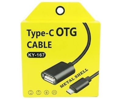 Picture of USB-C to USB 3.0 OTG Adapter  Cable KY-167 Multicolor