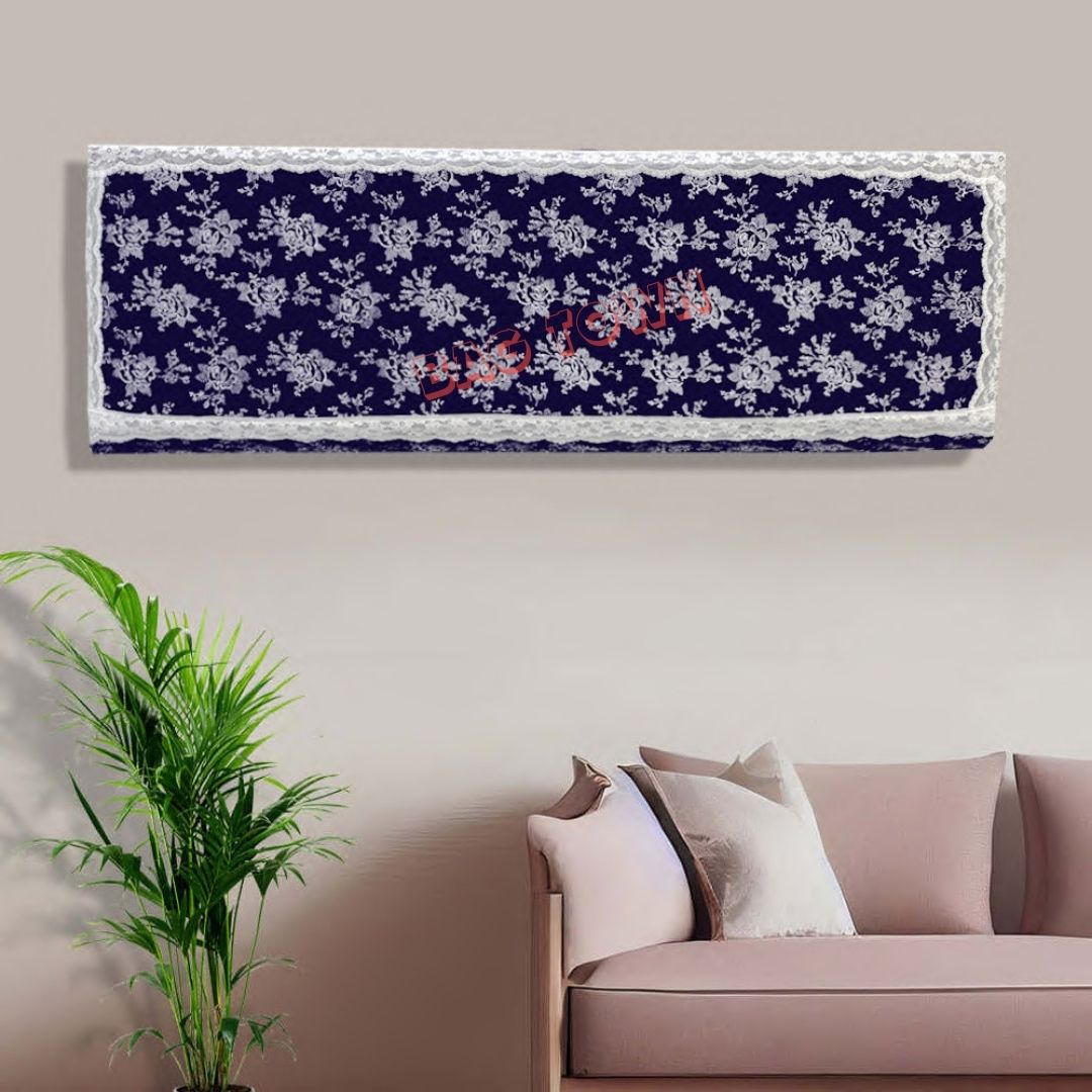 Picture of 1-1.5-2 Ton Air Conditioner Cover. Premium Quality Dust And Waterproof AC Cover . Beautiful Printed Decorative Ac Cover For All Band.