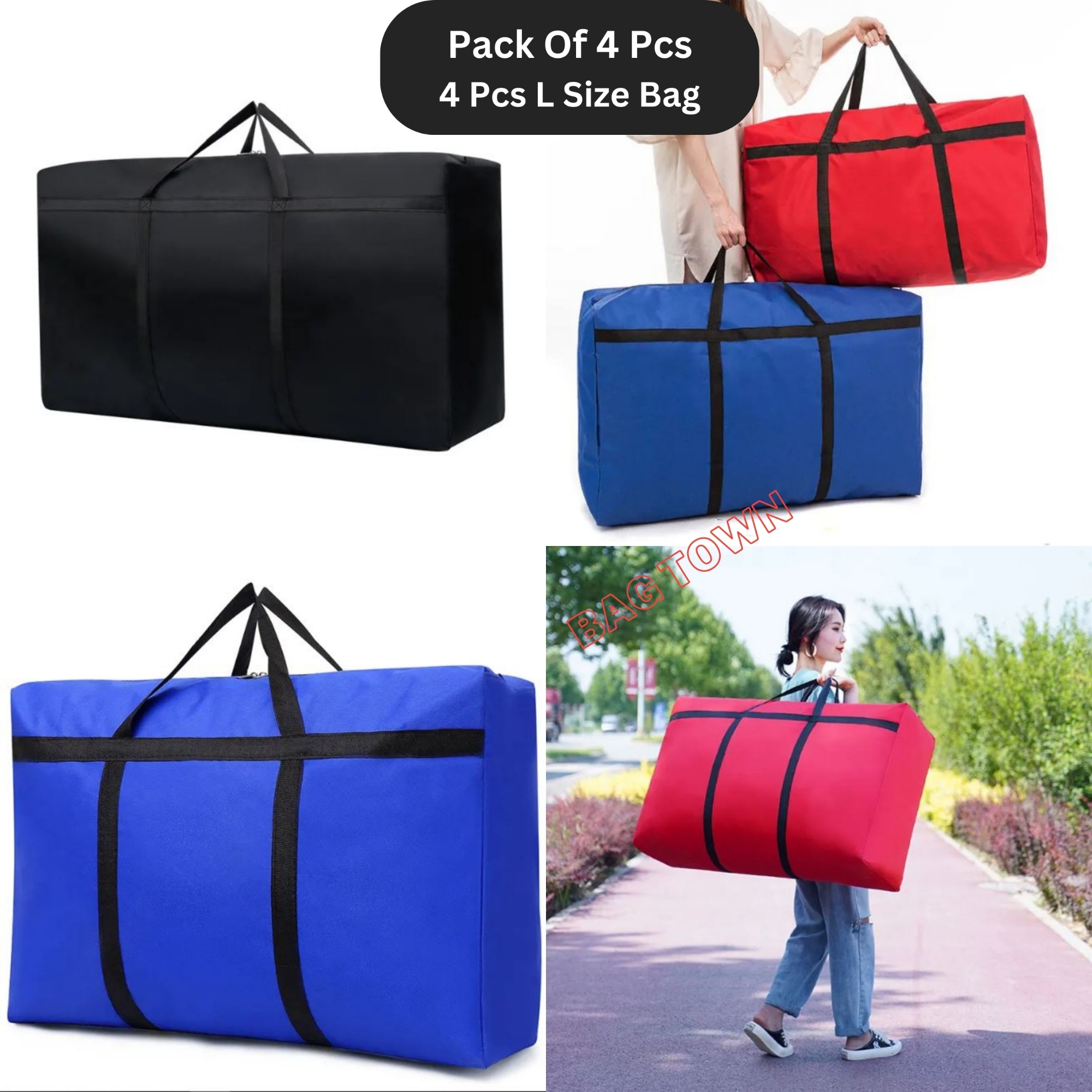 Picture of King Size Travel Bag 2 Pcs Pack XXL Size Huge Capacity Travel Bag