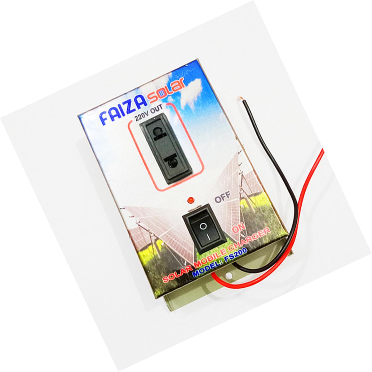 Picture of Solar 12 Volt to Mobile Charger use Multicolor