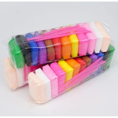 Picture of 12 Colors 12 Ps Soft Super Clay Dough For Kids Multicolor