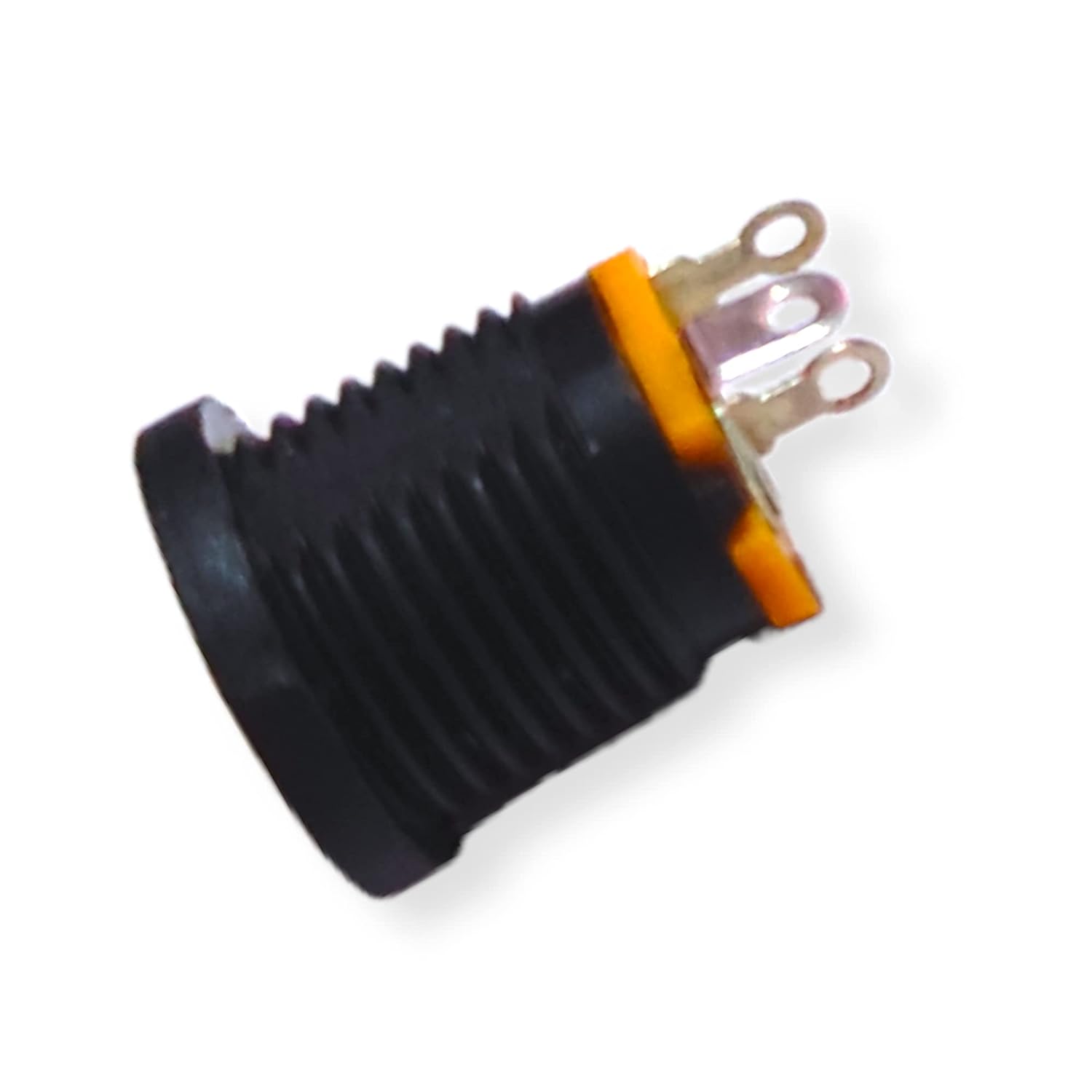 Picture of DC Jack 5 Ps and Socket 5 Ps Combo Pack 10 Ps Black