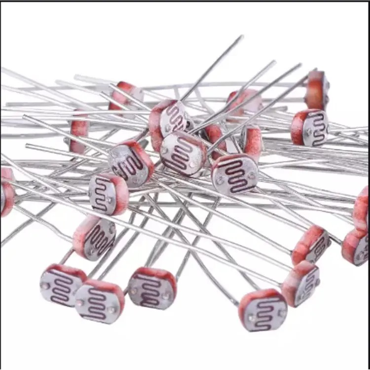 Picture of 5 Pieces of Light Dependent Resistors- (LDR) Multicolor