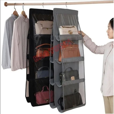 Picture of 8 Pocket Premium Quality Bag Organizer, Hanging Bag Storage Organizer