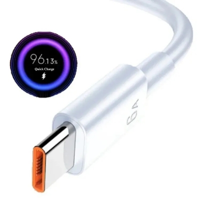 Picture of 7A Fast Charging USB Type C Cable Data Cable for Xiaomi Mi 13 12 11 Redmi Note POCO X4 Pro 5G Phone Charger USB C Cable White