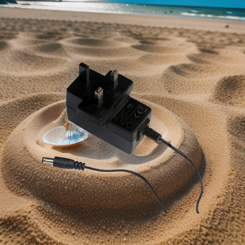 Picture of 9V 0.6A 5.4W Adapter Charger Power Supply for Router Black