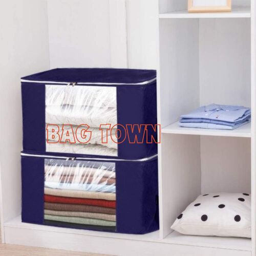 Picture of Quilt Storage Bag, Blanket Storage Organizer, Large Capacity Cloth Storage Bag, New Quilt Storage Bag