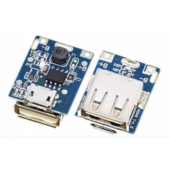 Picture of 2 Ps Power Bank Circuit of 5V 1A 18650 Lithium Battery Charger - Tools, DIY & Outdoor - Modern and Trendy Multicolor