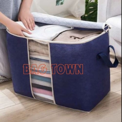 Picture of Quilt Storage Bag, Blanket Storage Organizer, Large Capacity Cloth Storage Bag, New Quilt Storage Bag