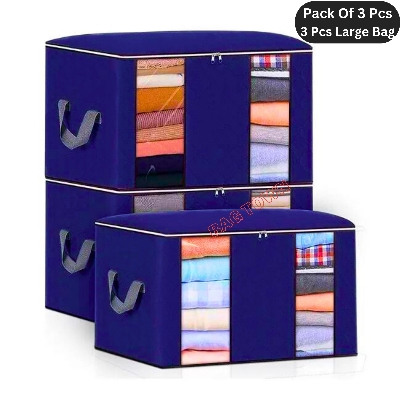 Picture of XL Size Star Quilt Storage Bag. New Blanket Organizer Bag