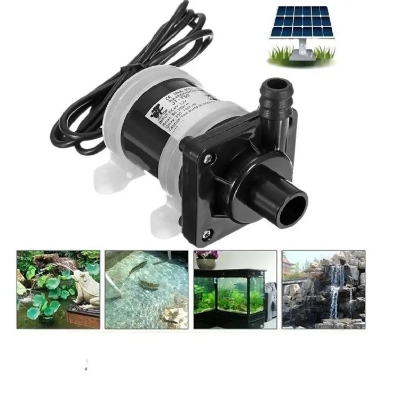 Picture of Dc 12V Water Proof Mini Submersible Water Pump, Solar Powered Water Pump, Black,200 gm