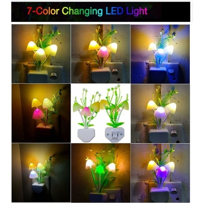 Picture of LED Automatic Sensor Mushroom Lamp, Avatar led Auto Colour Changing mushroom light Multicolor