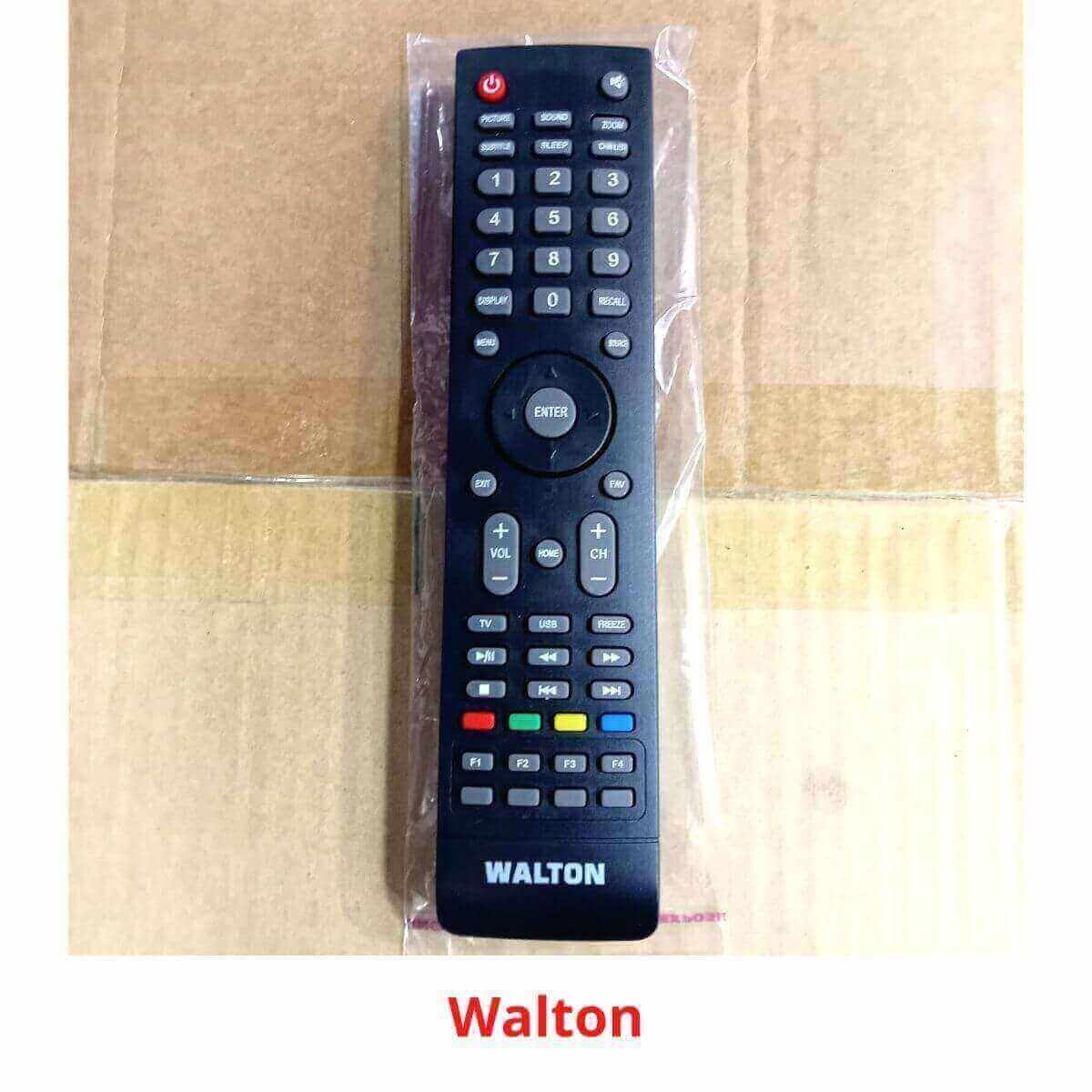 Picture of Walton master Remote for All Walton Led tv Black