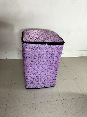 Picture of Pink Print 6-16 Kg Top Loading Washing Machine Cover Dustproof (PP05)