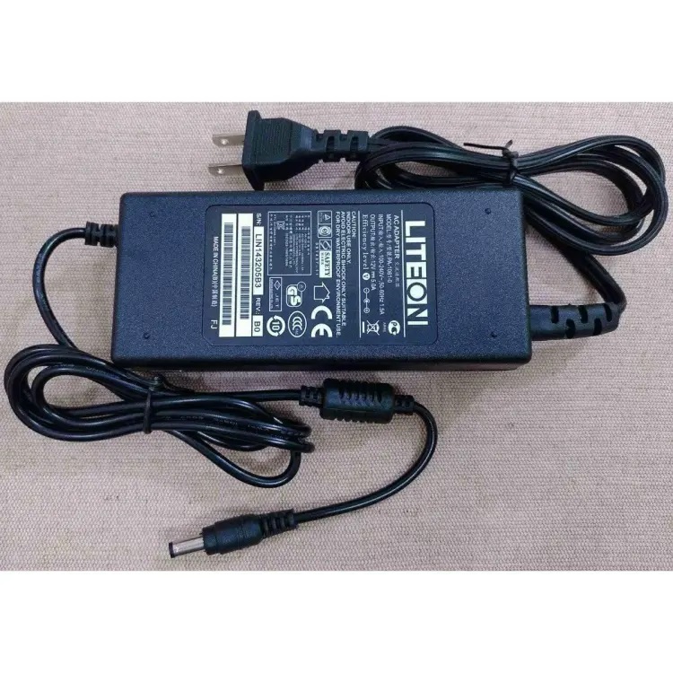 Picture of LITEON Power Supply Adapter 12V 5A Black