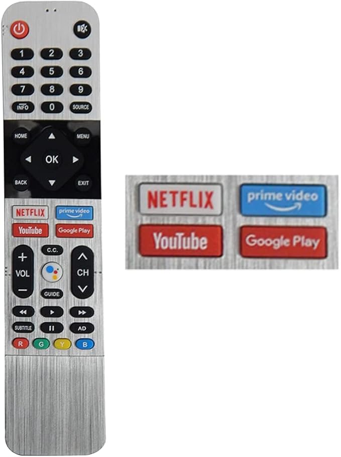 Picture of Vision Non Voice Smart Led Tv Remote Control White