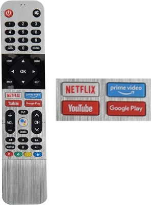 Picture of Vision Non Voice Smart Led Tv Remote Control White