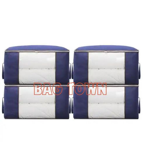 Picture of Large Capacity Quilt Storage Bags. Blankets Organizer, Cloth Organizer, Winter Cloth Storage Organizer