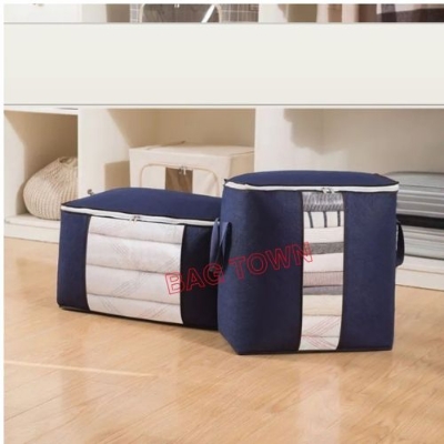 Picture of Large Capacity Quilt Storage Bags. Blankets Organizer, Cloth Organizer, Winter Cloth Storage Organizer