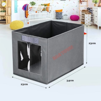 Picture of Foldable Cloth Organizer Box, 3 Pcs Cloth Storage Organizer Box