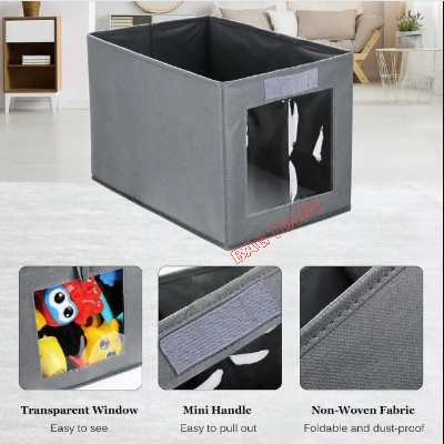 Picture of Foldable Cloth Organizer Box, 3 Pcs Cloth Storage Organizer Box