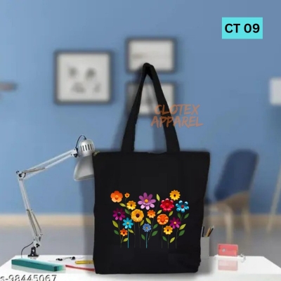 Picture of BtownBeautiful Designed Cotton Canvas Tote Bag With Zipper. [C T 09]