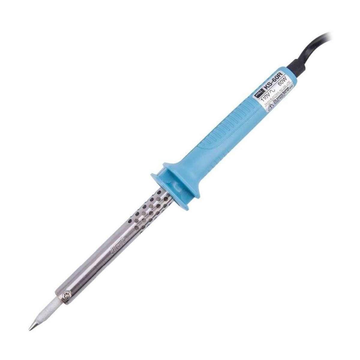 Picture of goot Soldering Iron (60W) - Sky Blue and Silver Multicolor
