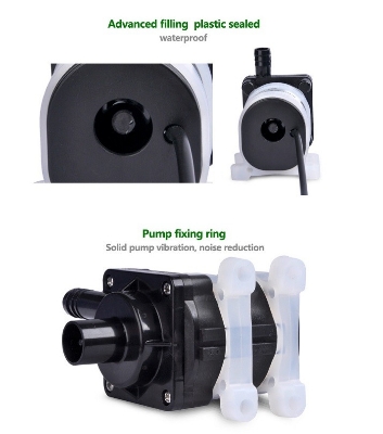 Picture of High Quality Solar Water Pump 12V Mini Pressure Water Pump Black,150 gm