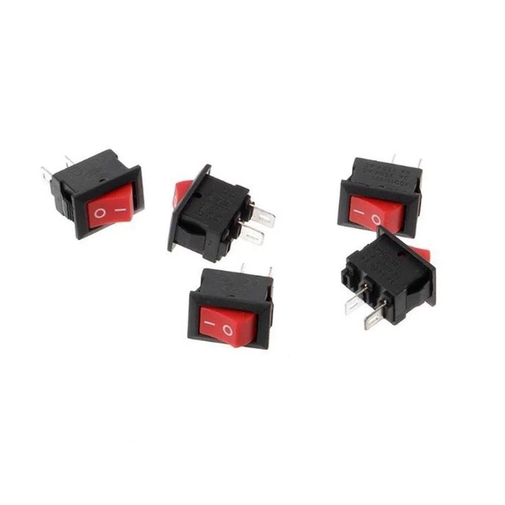 Picture of Combo Pack DC 4 Volt 5 Watt LED Light Lamp Plate TP4056 Charging Module DC On-Off 2 Pin Rocker Switch easily makes 3.7 Volt Battery Light Multicolor