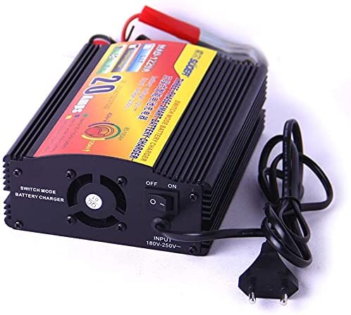 Picture of Powerful Car Battery Charger with Analogue Indicator 12V 20A Black