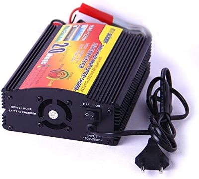 Picture of Powerful Car Battery Charger with Analogue Indicator 12V 20A Black