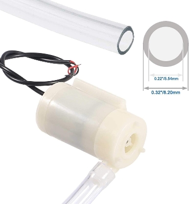 Picture of 3-5 Volt USB Mini Submersible DC Water Pump 120L/H for Aquarium White,200 gm