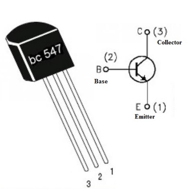 Picture of BC557 PNP Transistor ( 10 pcs ) Black